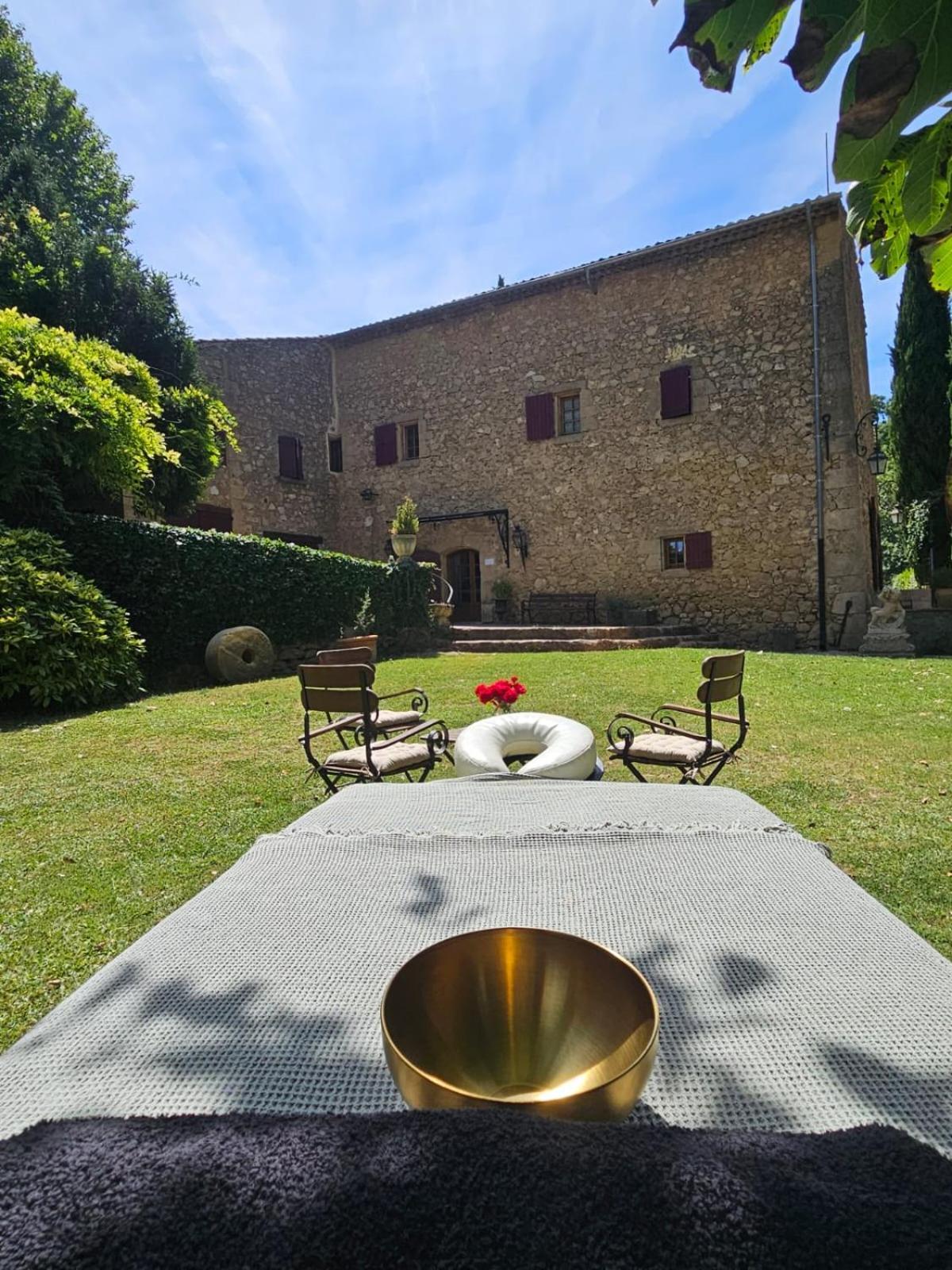 Bed and Breakfast Le Vieux Moulin De Jouques Exterior foto